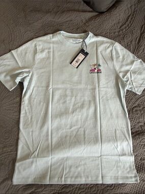 Vineyard Vines Light Blue 'Catch a Break' Short Sleeve Tee